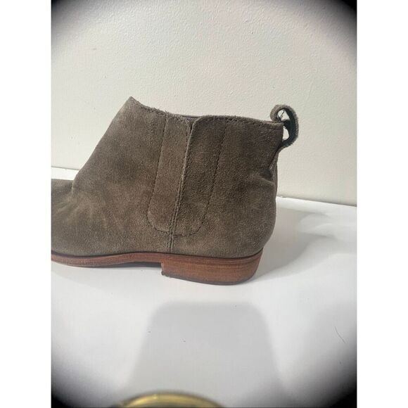 Kork-Ease Suede Ankle Boots Brown Taupe Gray Sz 10M - Picture 2 of 8